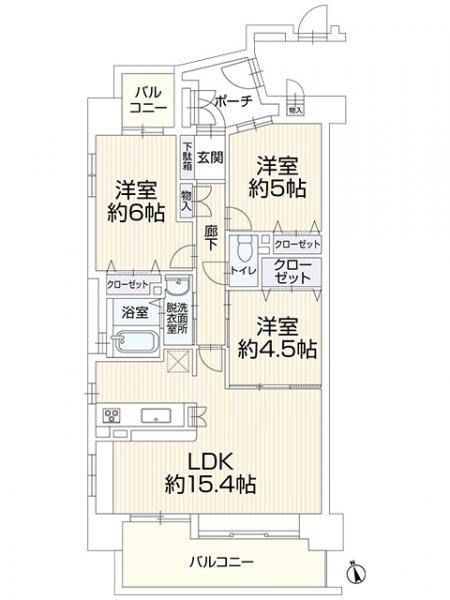 apartment 兵庫県宝塚市泉町24-13 ジャルダン宝塚六番館　201号室
