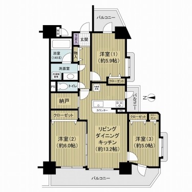 apartment 東京都墨田区江東橋４丁目24-3 Crobis2階