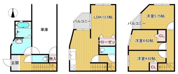 detached 京都府京都市伏見区淀木津町235番地4