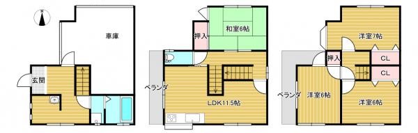 detached 京都府京都市伏見区淀木津町235番地4