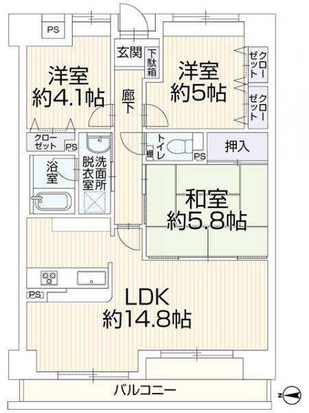 apartment 大阪府東大阪市岩田町３丁目
地図を見る