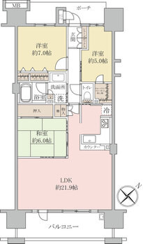 apartment 埼玉県八潮市大瀬１丁目2-11 カーサヴェルデ八潮1F