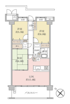 apartment 埼玉県八潮市大瀬１丁目2-11 カーサヴェルデ八潮1F