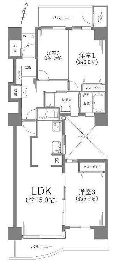 apartment 神奈川県藤沢市湘南台２丁目7-12 門倉第2湘南台ビル2F