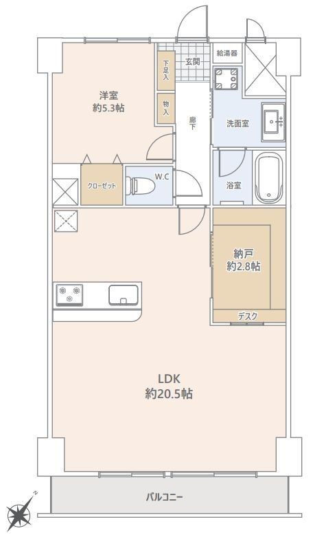 apartment 神奈川県藤沢市湘南台２丁目7-12 門倉第2湘南台ビル2F