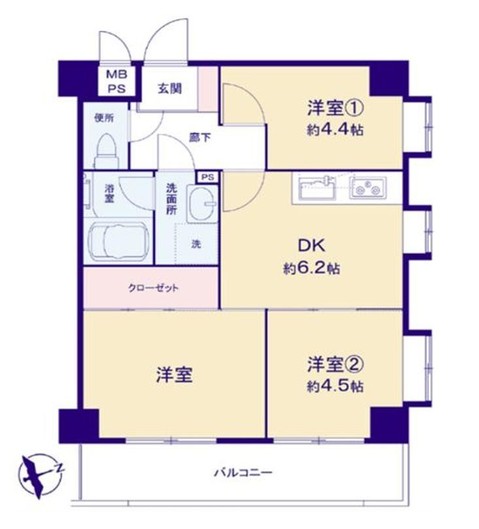 apartment 神奈川県藤沢市湘南台２丁目7-12 門倉第2湘南台ビル2F