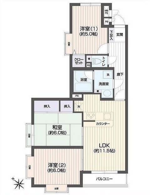 apartment 神奈川県藤沢市湘南台２丁目7-12 門倉第2湘南台ビル2F