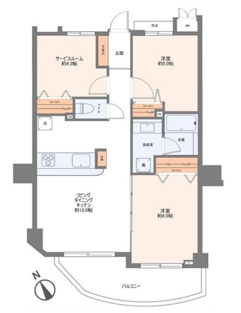 apartment 神奈川県藤沢市湘南台２丁目7-12 門倉第2湘南台ビル2F