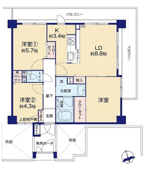 apartment 神奈川県藤沢市湘南台２丁目7-12 門倉第2湘南台ビル2F