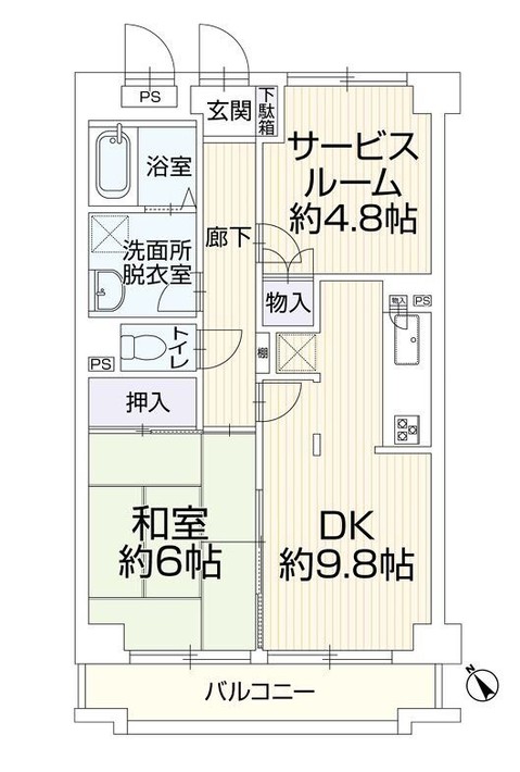 apartment 神奈川県藤沢市湘南台２丁目7-12 門倉第2湘南台ビル2F