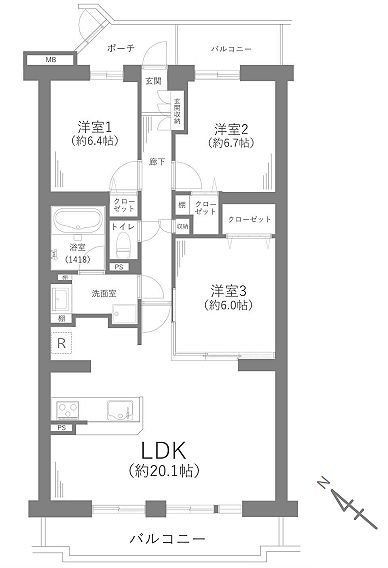 apartment 神奈川県藤沢市湘南台２丁目7-12 門倉第2湘南台ビル2F