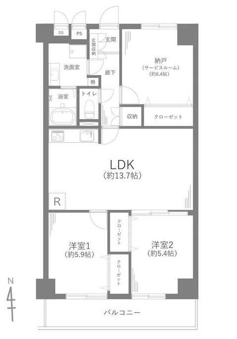 apartment 神奈川県藤沢市湘南台２丁目7-12 門倉第2湘南台ビル2F