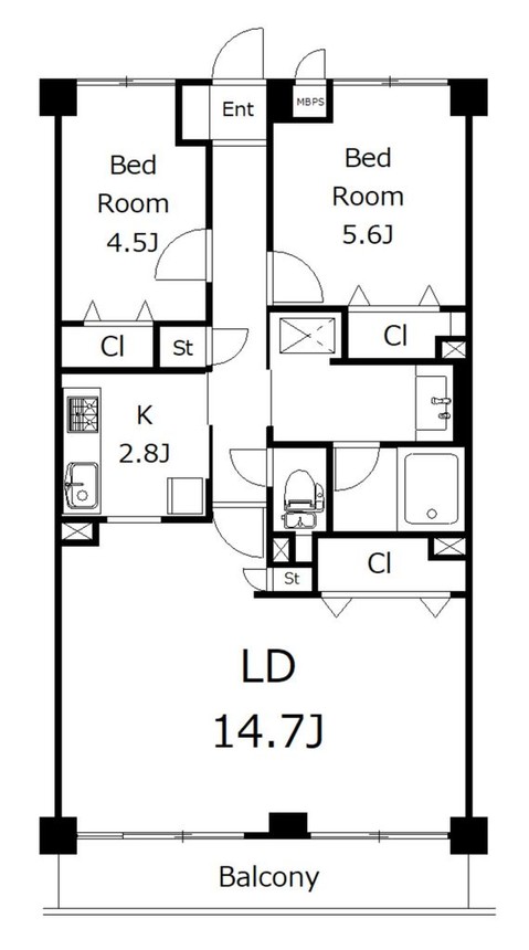 apartment 神奈川県藤沢市湘南台２丁目7-12 門倉第2湘南台ビル2F
