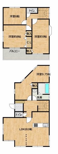 detached 群馬県北群馬郡榛東村大字新井
地図を見る
