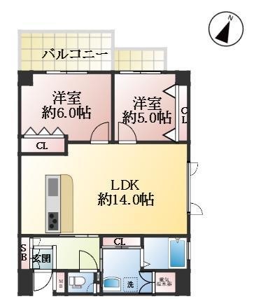 apartment 兵庫県神戸市灘区船寺通５丁目3-14 コスモハイツ1階