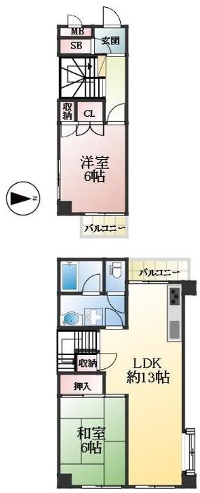 apartment 兵庫県神戸市灘区船寺通５丁目3-14 コスモハイツ1階