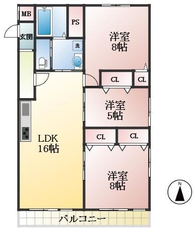 apartment 兵庫県神戸市灘区船寺通５丁目3-14 コスモハイツ1階