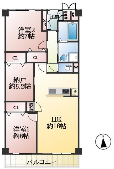 apartment 兵庫県神戸市灘区船寺通５丁目3-14 コスモハイツ1階