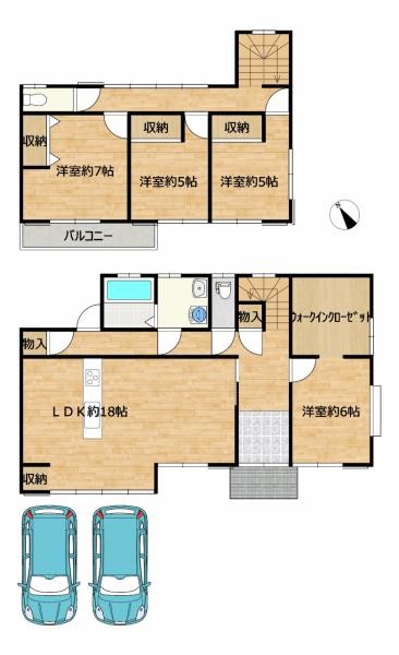 detached 奈良県北葛城郡河合町広瀬台３丁目11-11
