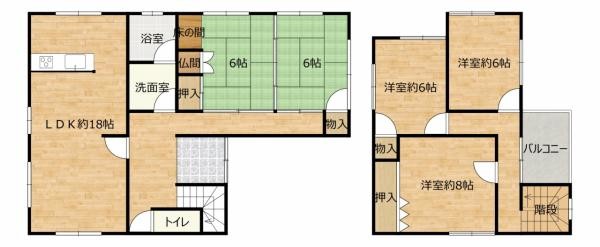 detached 奈良県北葛城郡河合町広瀬台３丁目11-11