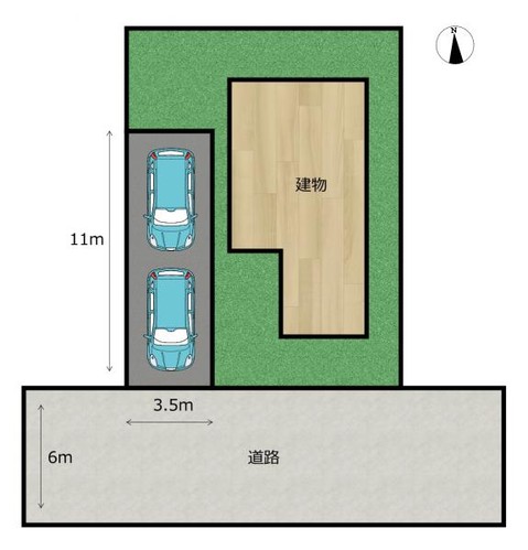 detached 奈良県北葛城郡河合町広瀬台３丁目11-11