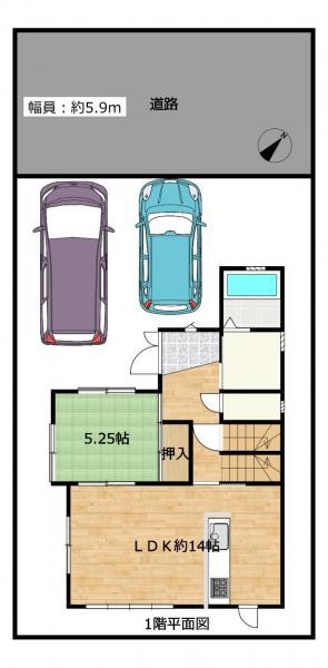 detached 奈良県北葛城郡河合町広瀬台３丁目11-11