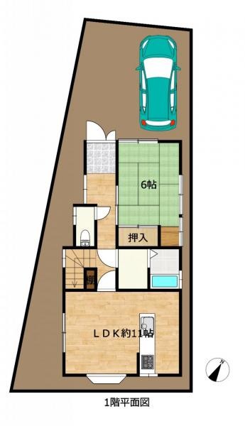 detached 奈良県北葛城郡河合町広瀬台３丁目11-11