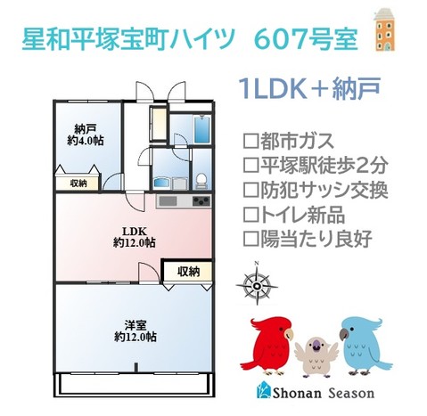 apartment 神奈川県平塚市四之宮2-15-27