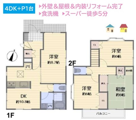 detached 神奈川県愛甲郡愛川町中津
地図を見る