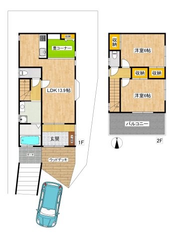 detached 兵庫県西宮市甲風園１丁目5-10 ノルドアインビル4階