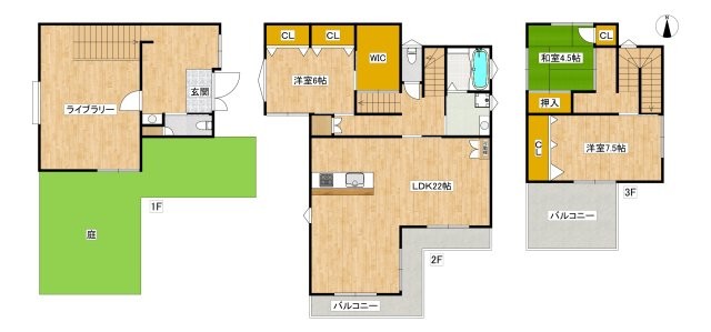 detached 兵庫県西宮市甲風園１丁目5-10 ノルドアインビル4階