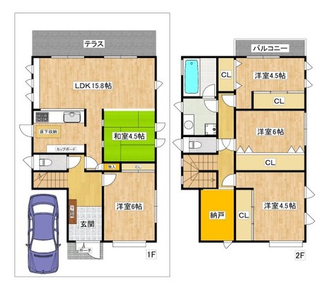 detached 兵庫県西宮市甲風園１丁目5-10 ノルドアインビル4階