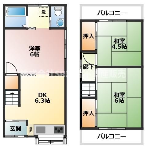 detached 大阪府東大阪市岩田町１丁目6-20