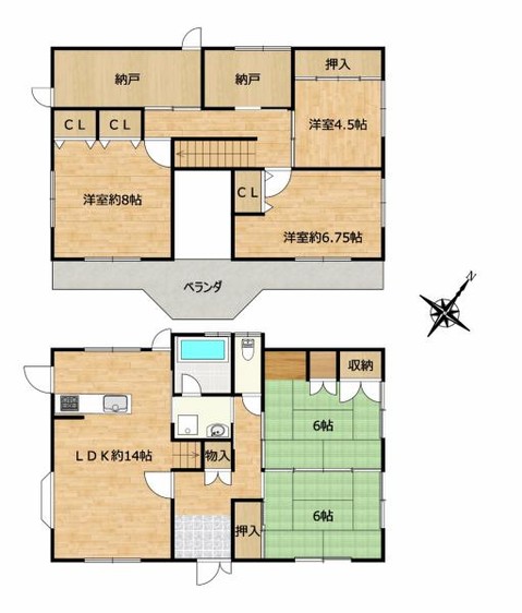 detached 宮城県石巻市中里３丁目8-5メゾン・レスカール　1階3号室