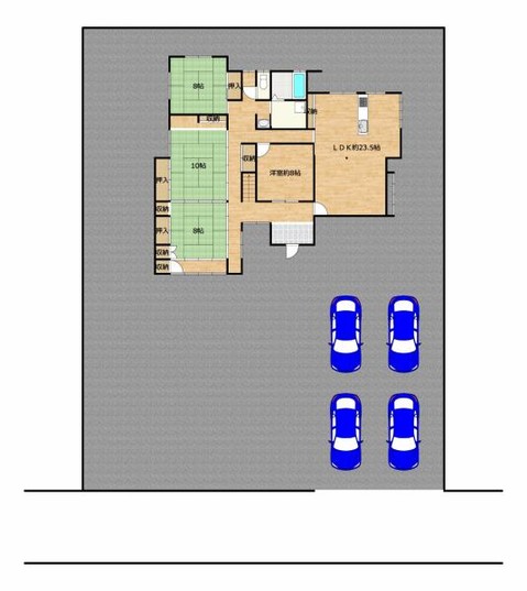 detached 宮城県石巻市中里３丁目8-5メゾン・レスカール　1階3号室