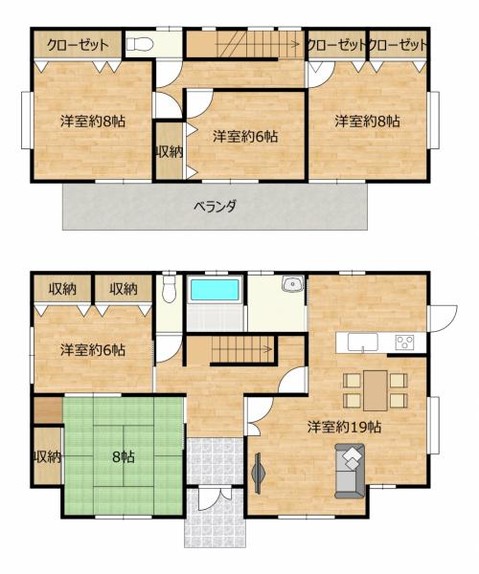 detached 宮城県石巻市中里３丁目8-5メゾン・レスカール　1階3号室