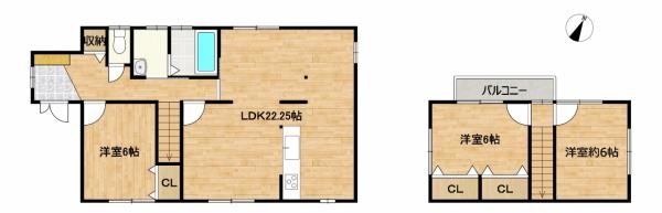 detached 福岡県福岡市博多区那珂１丁目13-9 ND.BLD　3階