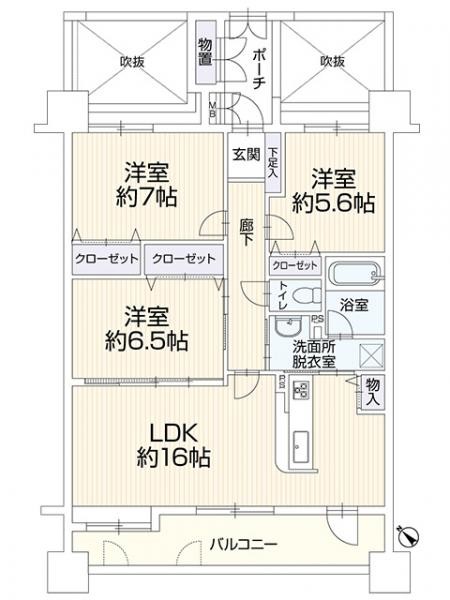 apartment 福岡県福岡市博多区那珂１丁目13-9 ND.BLD　3階