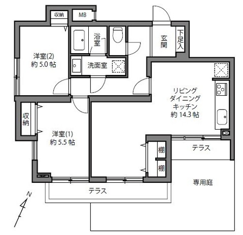apartment 東京都目黒区自由が丘１丁目13-4 シャイン自由が丘606