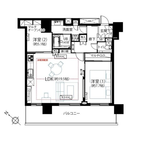 apartment 東京都目黒区自由が丘１丁目13-4 シャイン自由が丘606