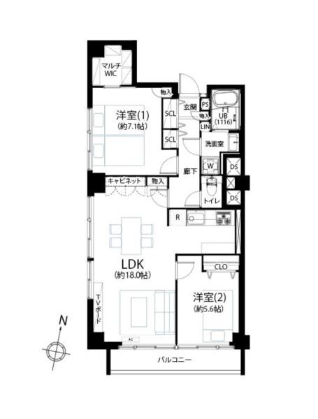 apartment 東京都目黒区自由が丘１丁目13-4 シャイン自由が丘606