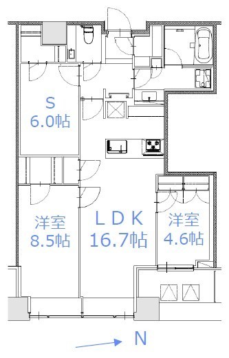 apartment 東京都目黒区自由が丘１丁目13-4 シャイン自由が丘606