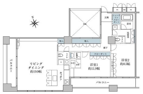 apartment 東京都目黒区自由が丘１丁目13-4 シャイン自由が丘606