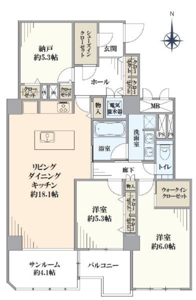apartment 東京都目黒区自由が丘１丁目13-4 シャイン自由が丘606