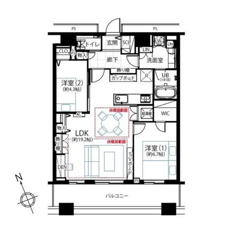 apartment 東京都目黒区自由が丘１丁目13-4 シャイン自由が丘606