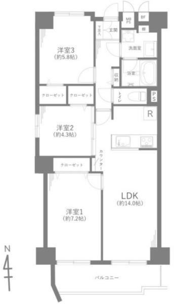 apartment 東京都目黒区自由が丘１丁目13-4 シャイン自由が丘606