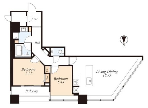 apartment 東京都目黒区自由が丘１丁目13-4 シャイン自由が丘606