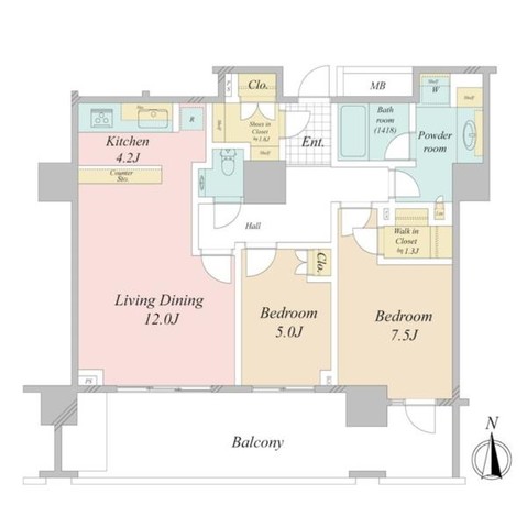 apartment 東京都目黒区自由が丘１丁目13-4 シャイン自由が丘606