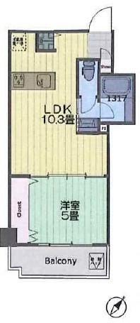 apartment 東京都目黒区自由が丘１丁目13-4 シャイン自由が丘606