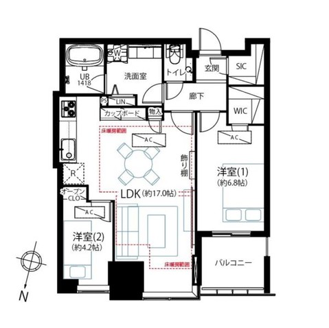 apartment 東京都目黒区自由が丘１丁目13-4 シャイン自由が丘606